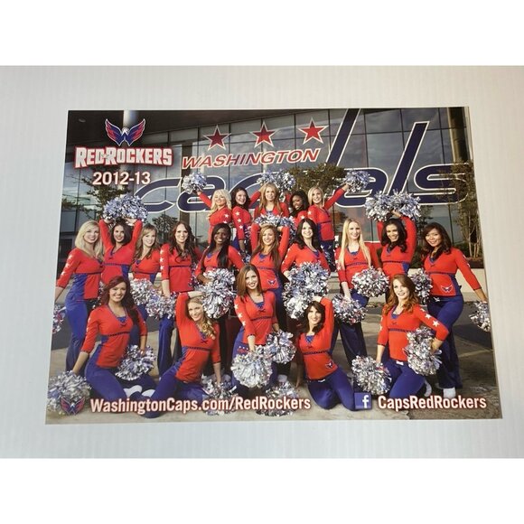 Washington Capitals Hockey Red Rockers 2012-2013 Squad Photo Signed Autographed - Picture 4 of 4